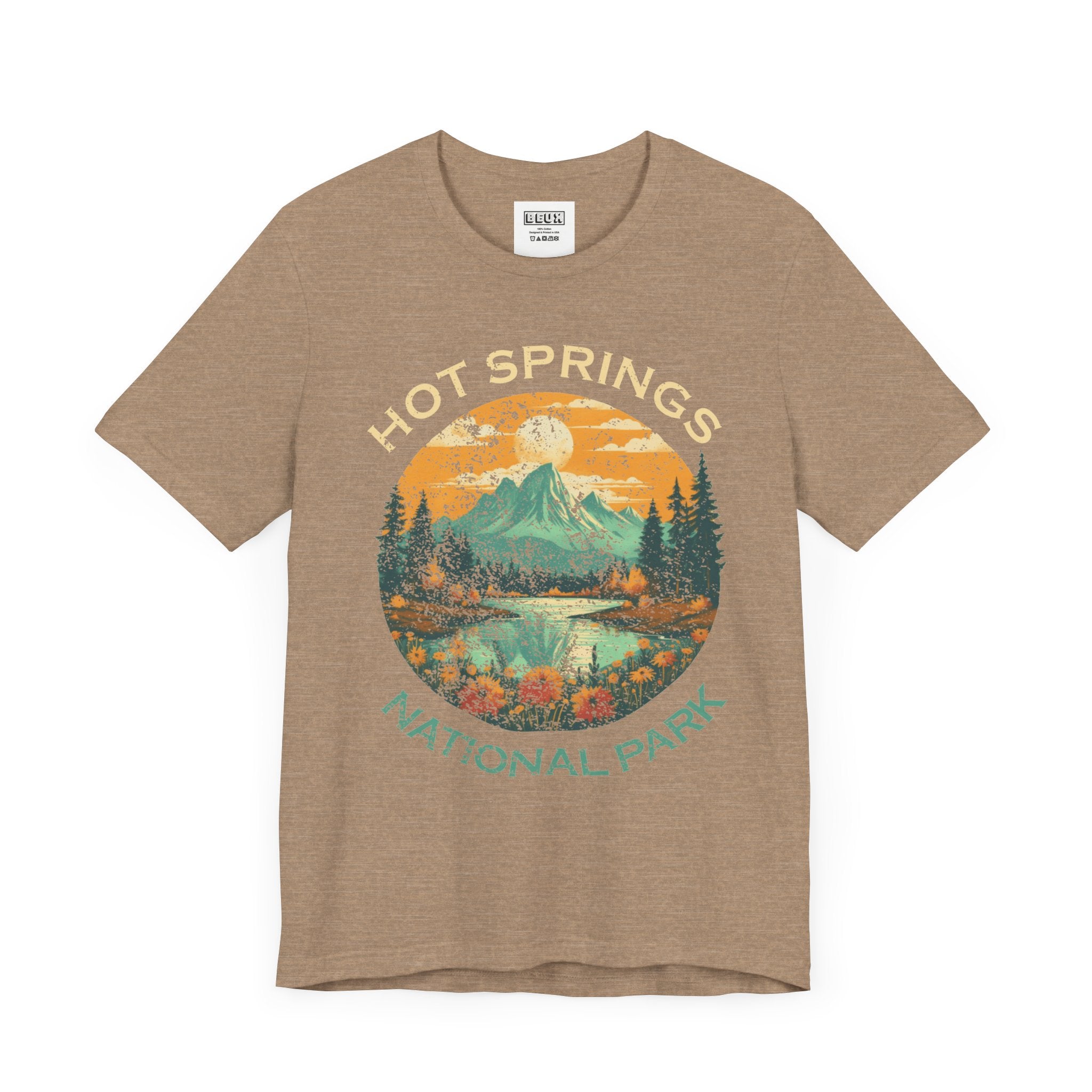 Hot Springs National Park Retro Tee | Vintage Arkansas Adventure Shirt
