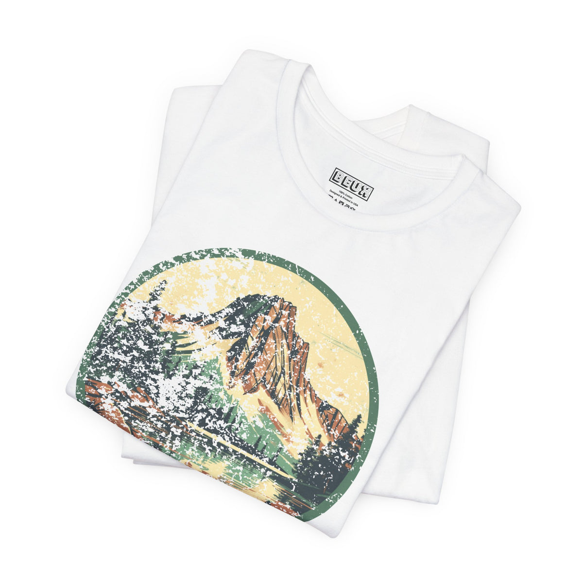 Glacier National Park Retro Tee | Vintage Montana Nature Shirt