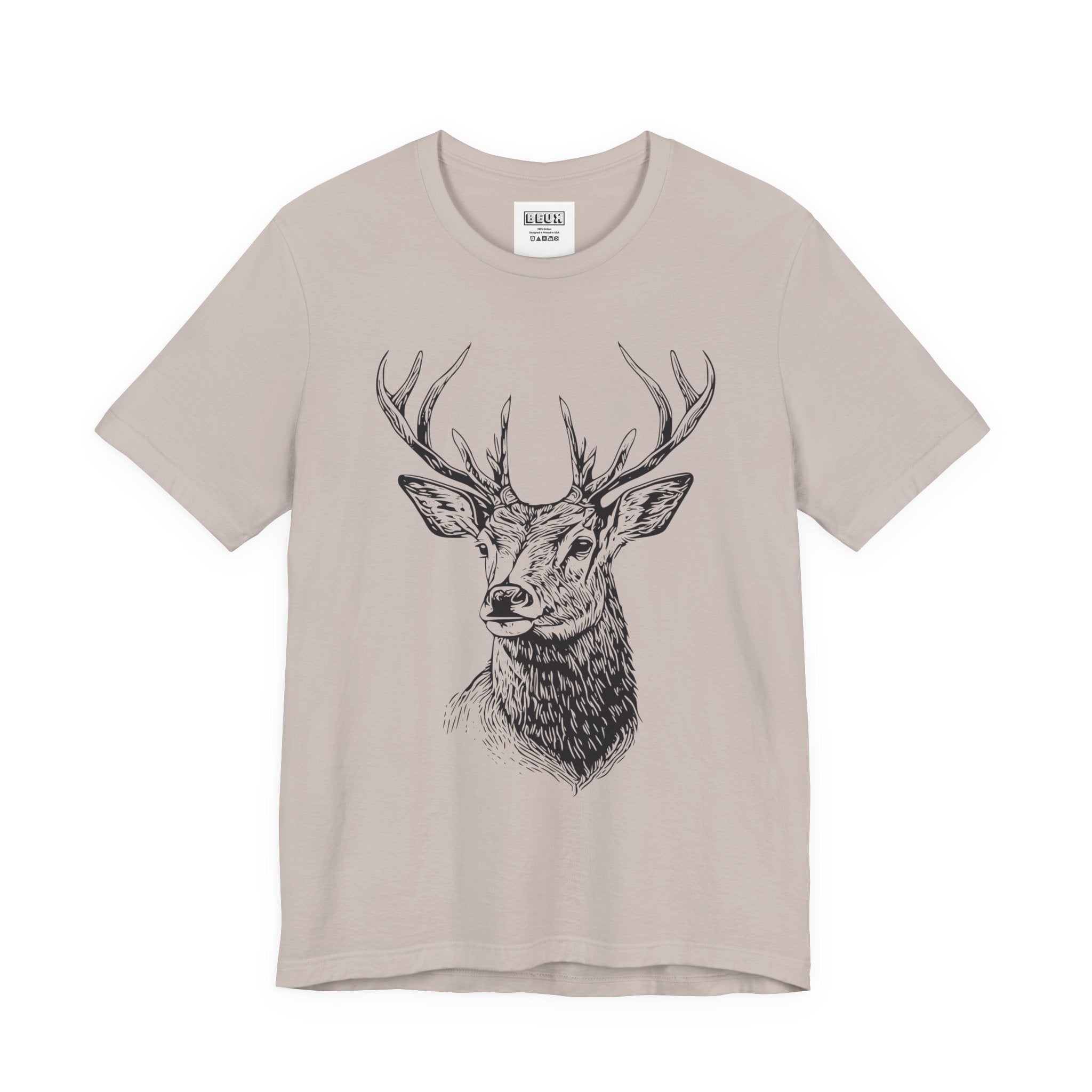 Yosemite Mule Deer Retro Tee | Vintage Wilderness Adventure Shirt