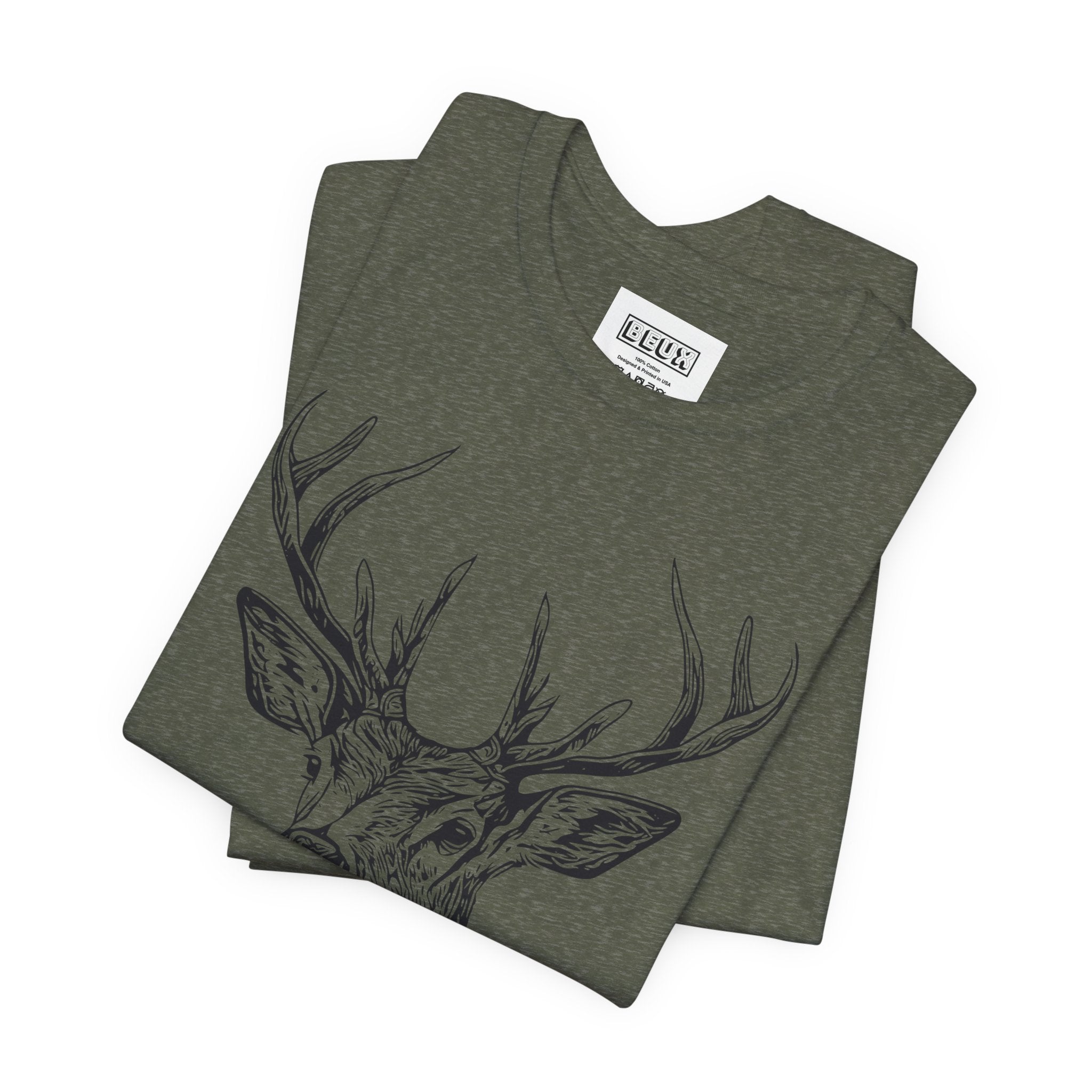 Yosemite Mule Deer Retro Tee | Vintage Wilderness Adventure Shirt