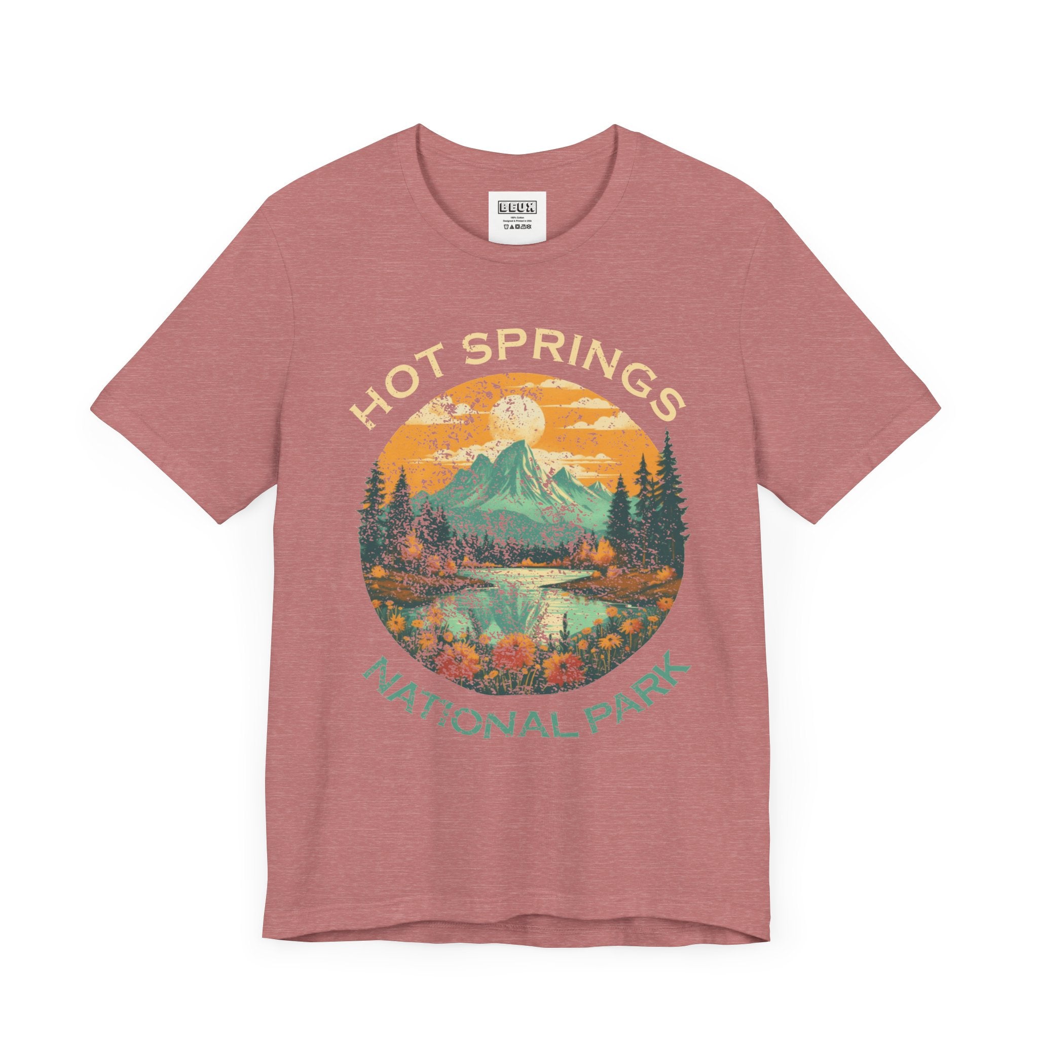 Hot Springs National Park Retro Tee | Vintage Arkansas Adventure Shirt