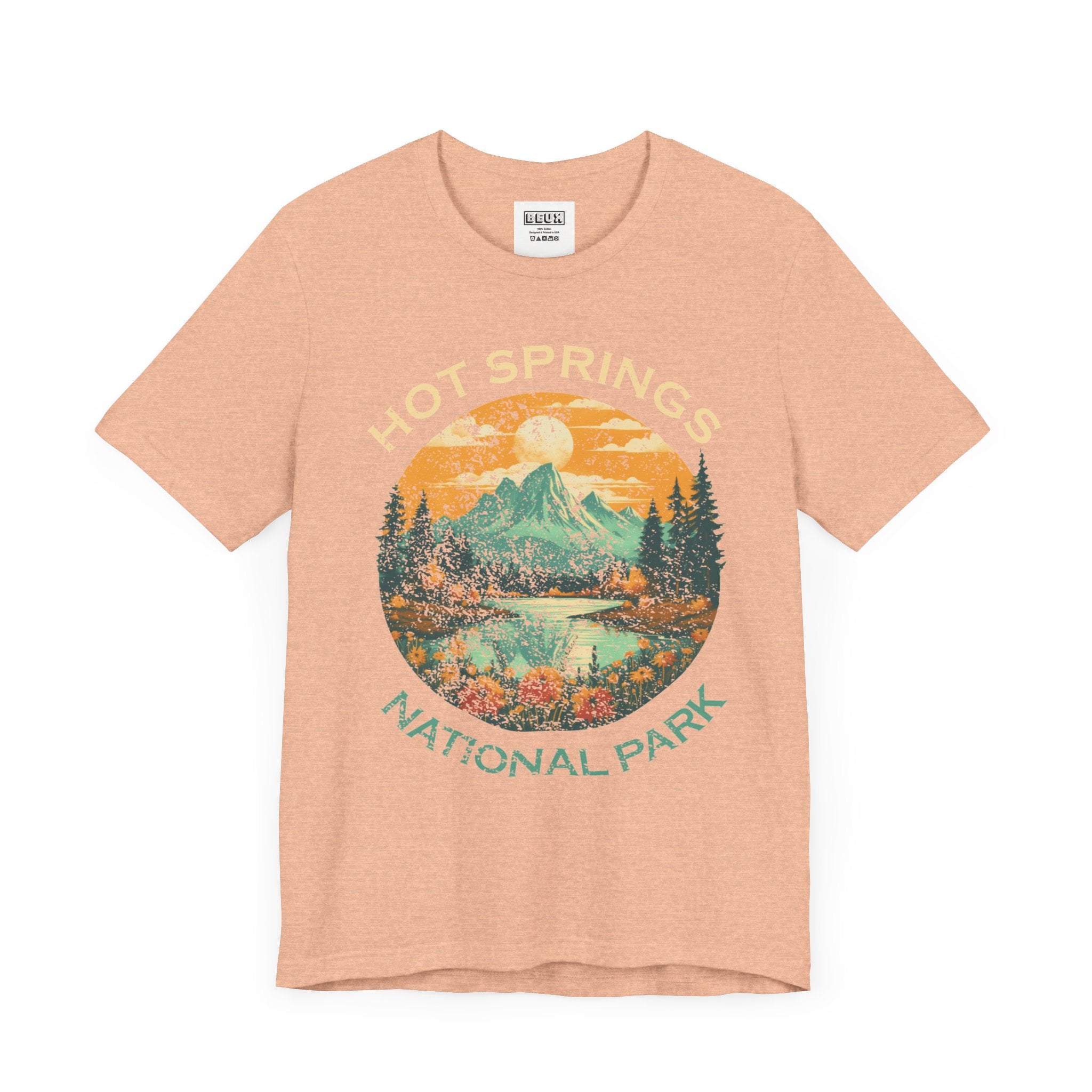 Hot Springs National Park Retro Tee | Vintage Arkansas Adventure Shirt