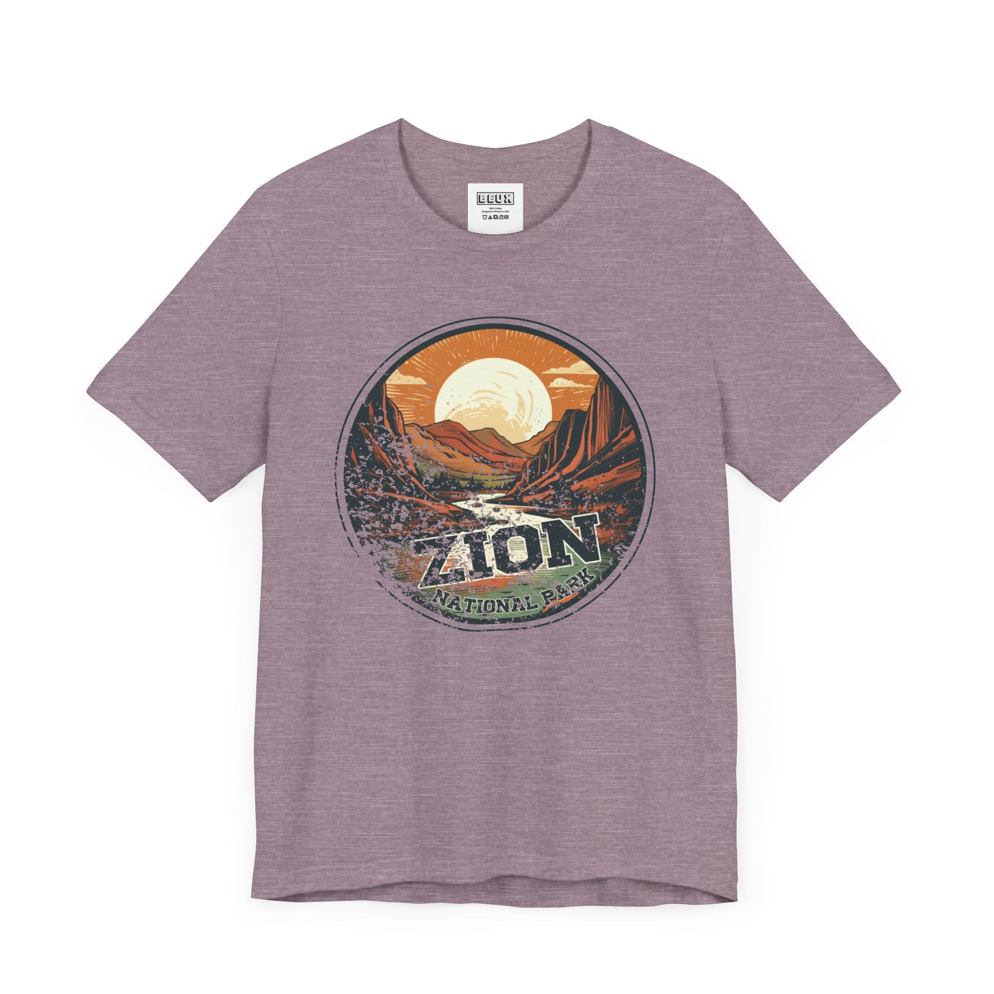 Zion National Park Retro Tee | Vintage Utah Adventure Shirt