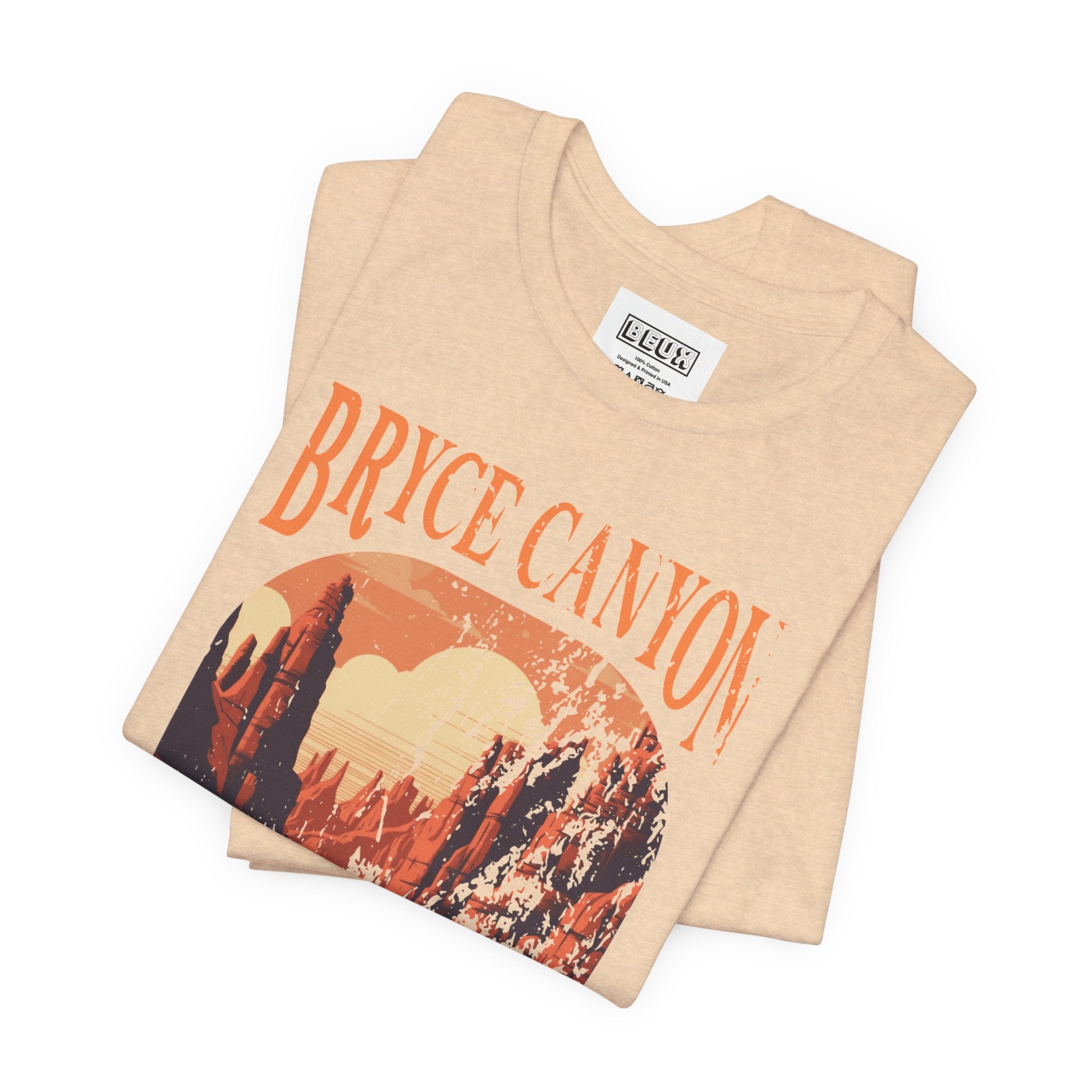 Bryce Canyon National Park Retro Tee | Hoodoo Vintage Utah Shirt