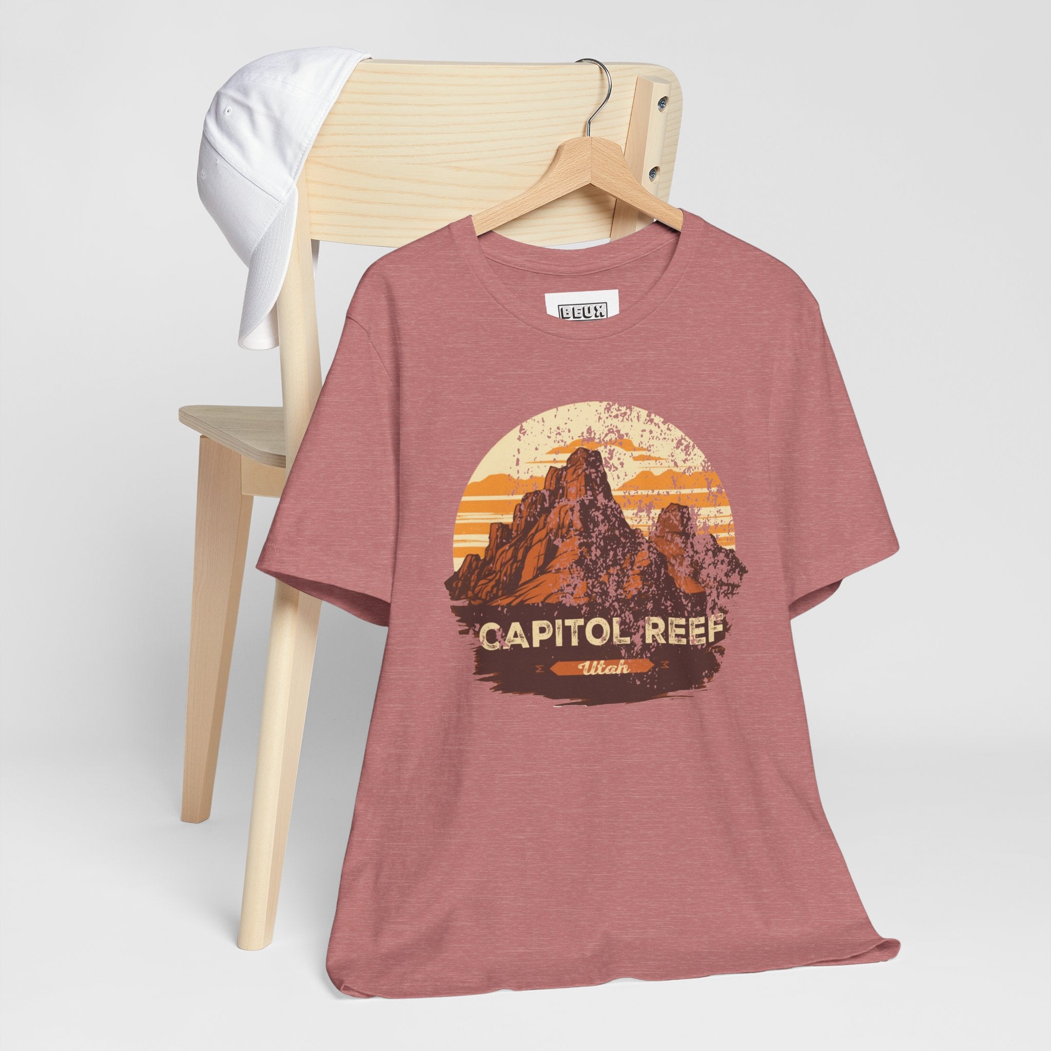 Capitol Reef National Park Retro Tee | Vintage Utah Desert Adventure Shirt