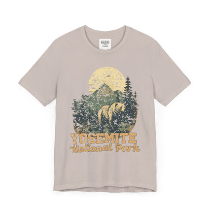 Yosemite National Park Retro Tee | Vintage Half Dome & Waterfalls Shirt