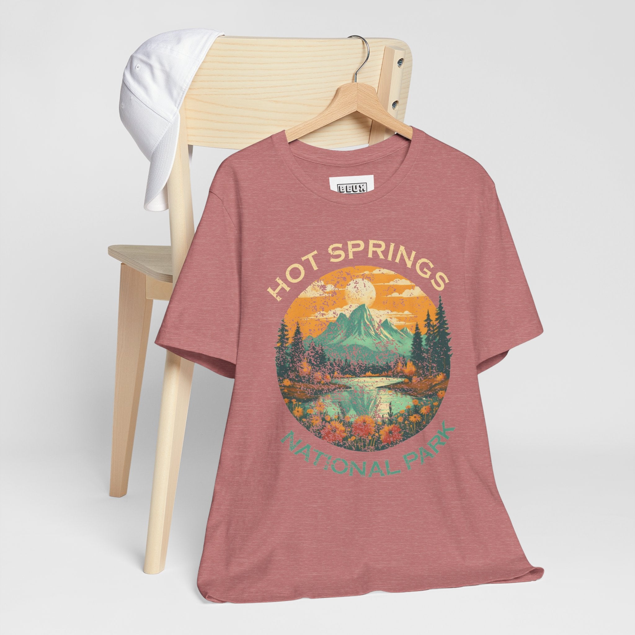 Hot Springs National Park Retro Tee | Vintage Arkansas Adventure Shirt