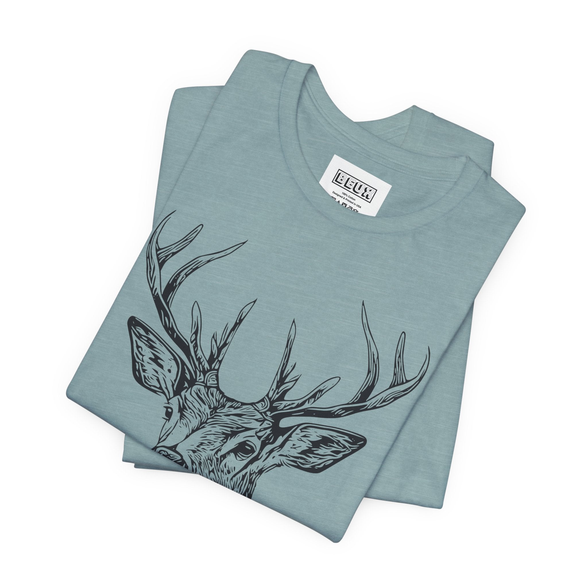 Yosemite Mule Deer Retro Tee | Vintage Wilderness Adventure Shirt