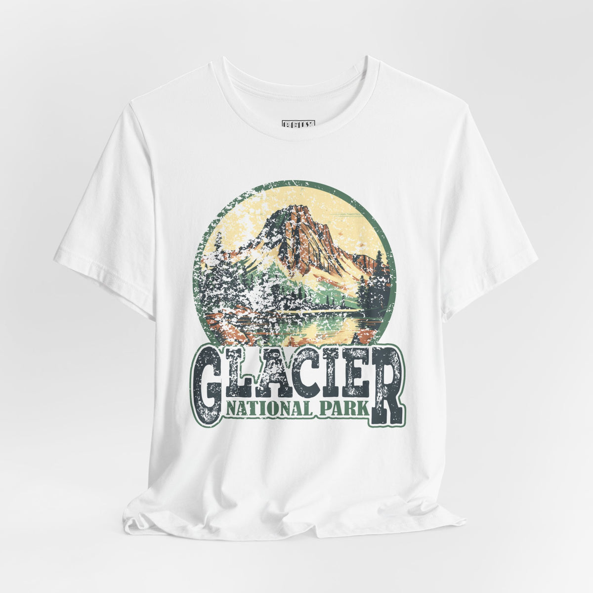 Glacier National Park Retro Tee | Vintage Montana Nature Shirt
