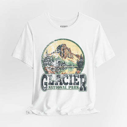 Glacier National Park Retro Tee | Vintage Montana Nature Shirt