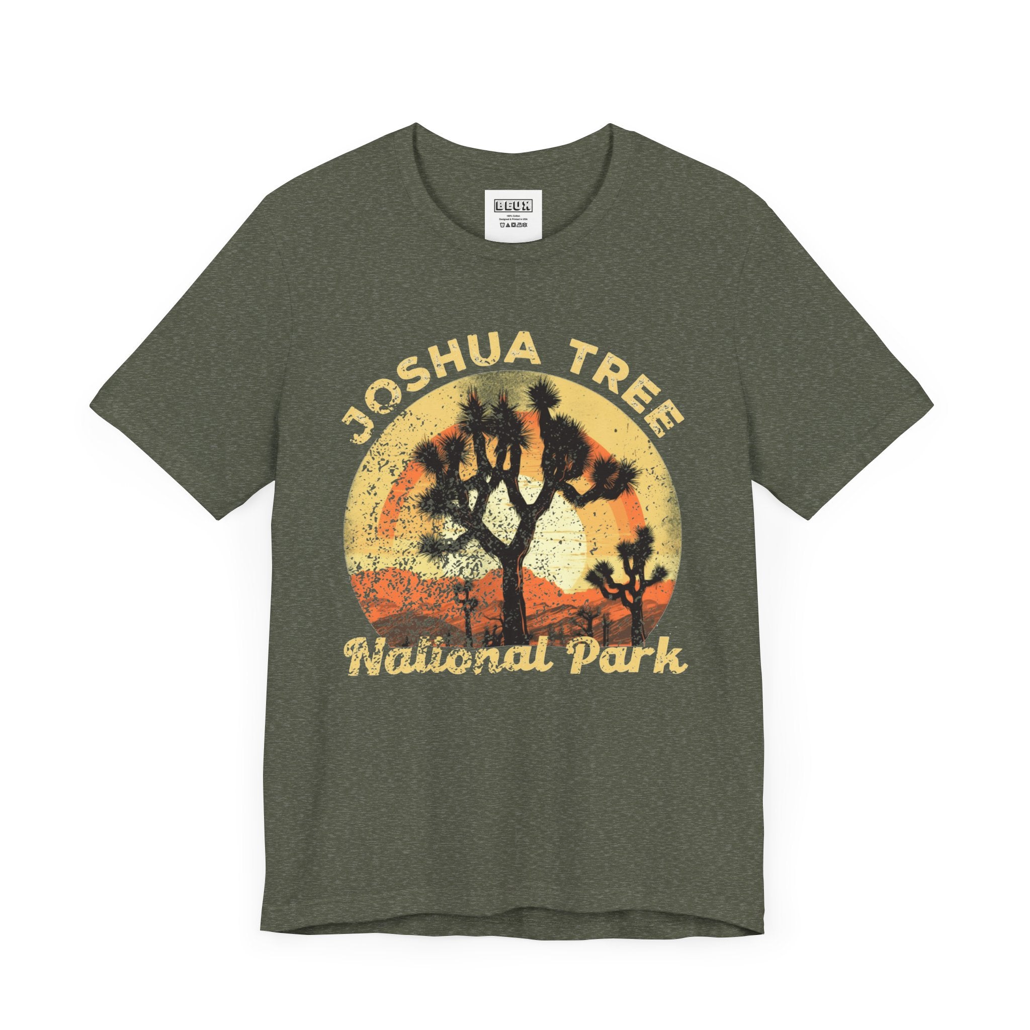 Joshua Tree National Park Retro Tee | Vintage California Desert Adventure Shirt