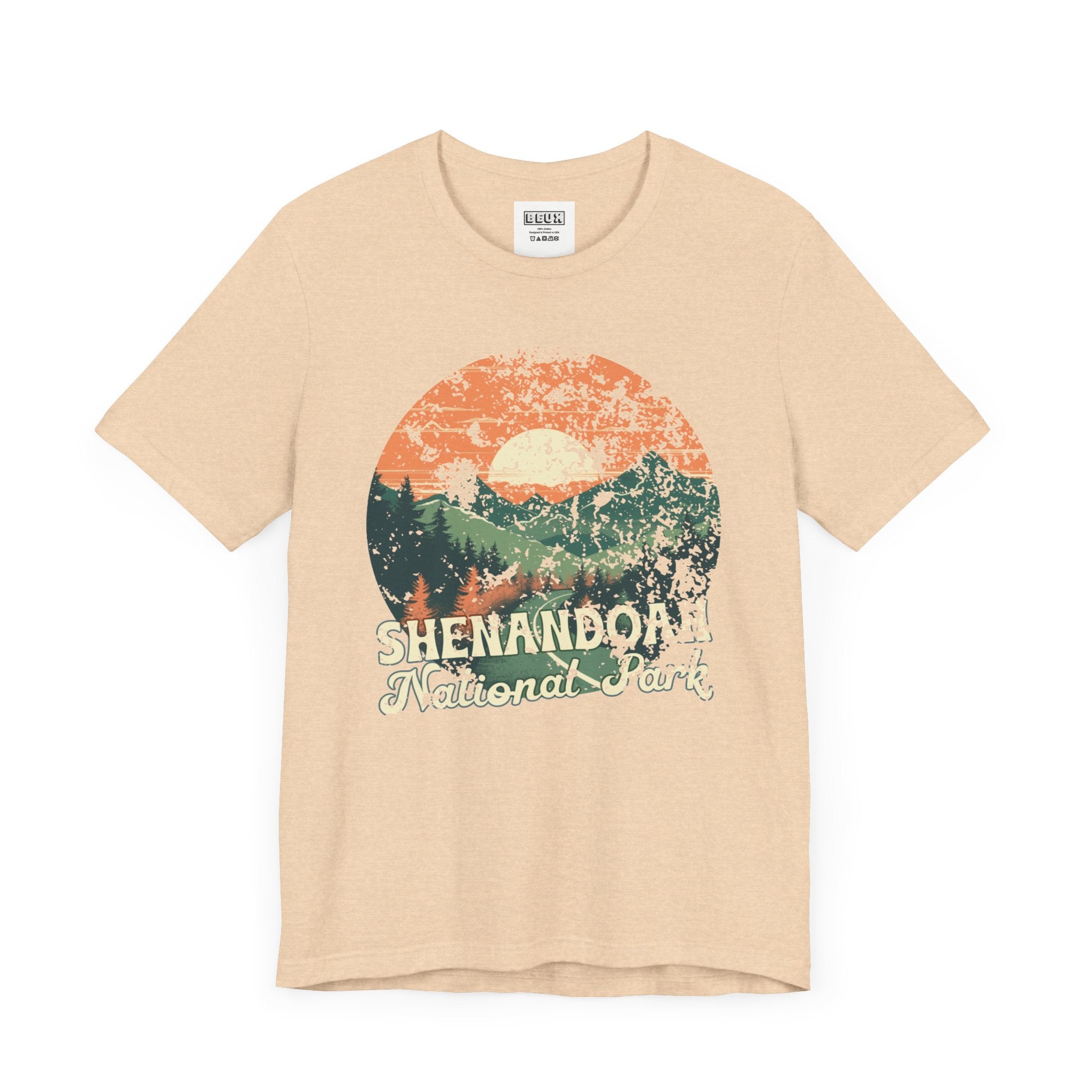 Shenandoah National Park Retro Tee | Vintage Blue Ridge Mountain Shirt