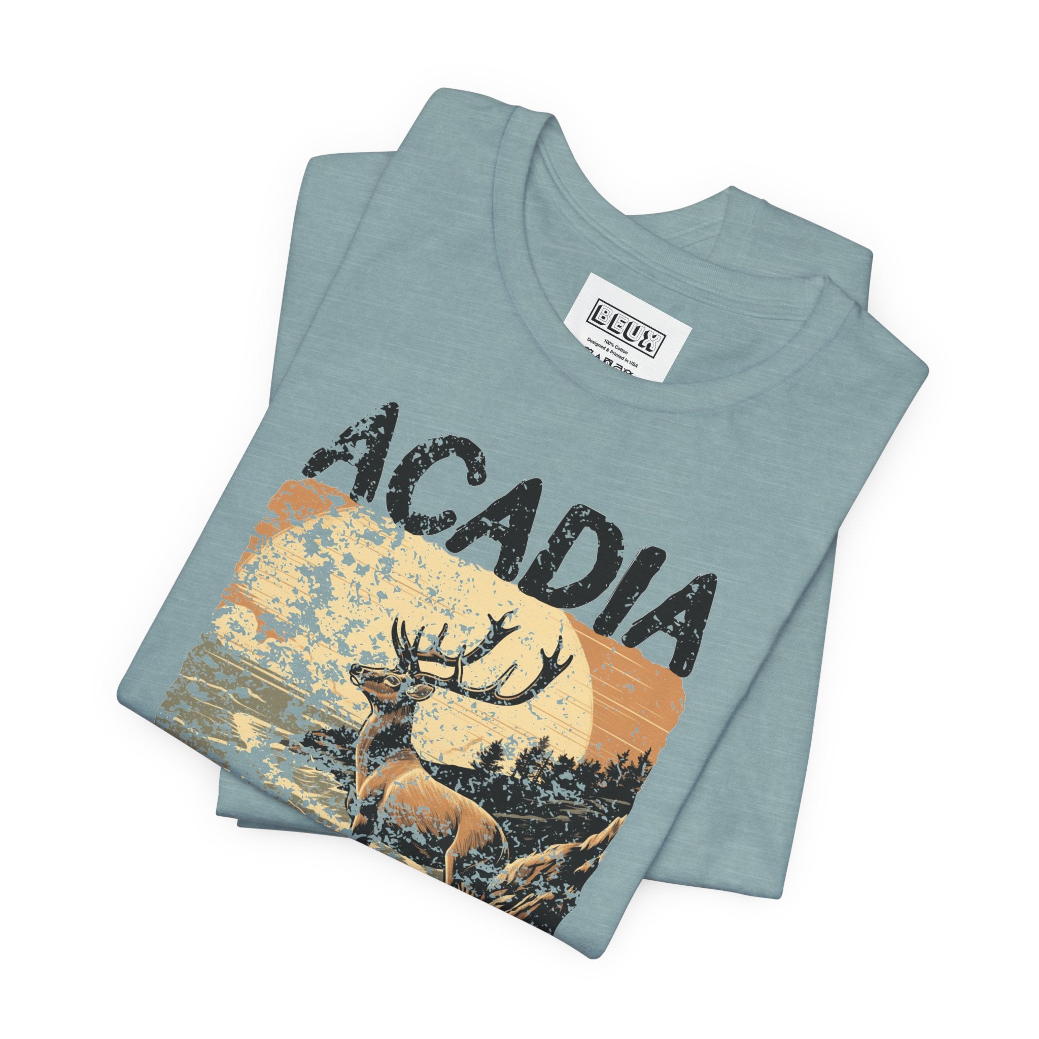 Acadia National Park Retro Tee | Vintage Maine Outdoor Shirt