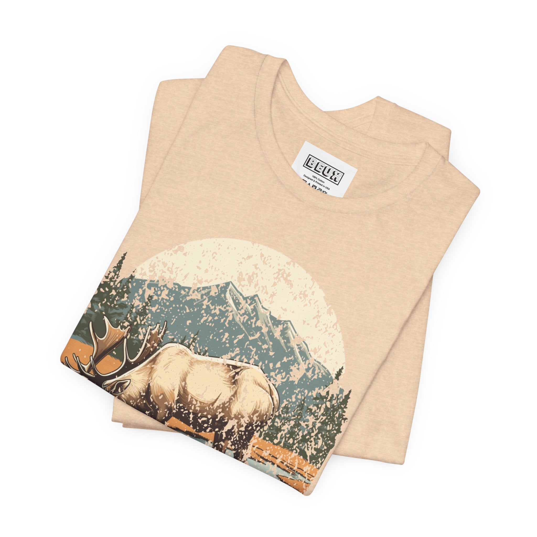 Grand Teton National Park Retro Tee | Vintage Wyoming Adventure Shirt