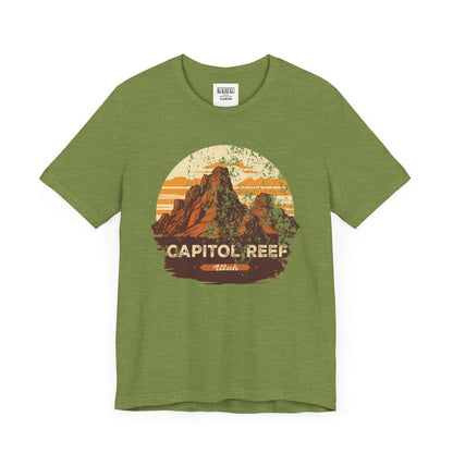 Capitol Reef National Park Retro Tee | Vintage Utah Desert Adventure Shirt