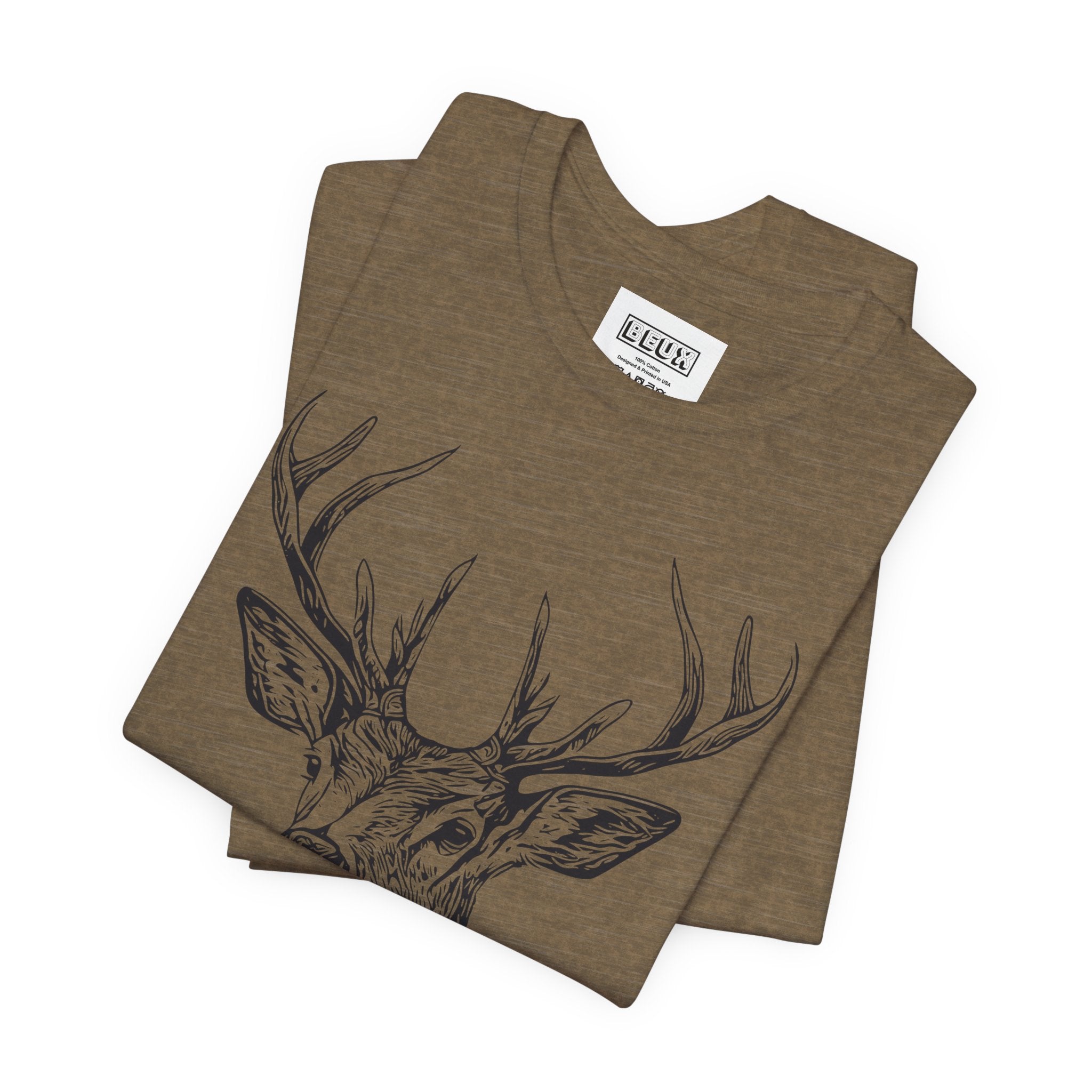 Yosemite Mule Deer Retro Tee | Vintage Wilderness Adventure Shirt