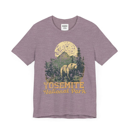 Yosemite National Park Retro Tee | Vintage Half Dome & Waterfalls Shirt