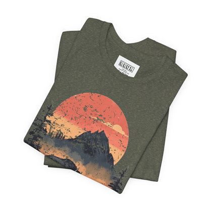 Yellowstone National Park Retro Tee | Vintage Geysers & Wildlife Shirt