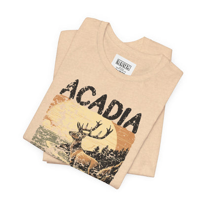 Acadia National Park Retro Tee | Vintage Maine Outdoor Shirt