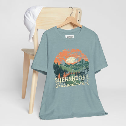 Shenandoah National Park Retro Tee | Vintage Blue Ridge Mountain Shirt