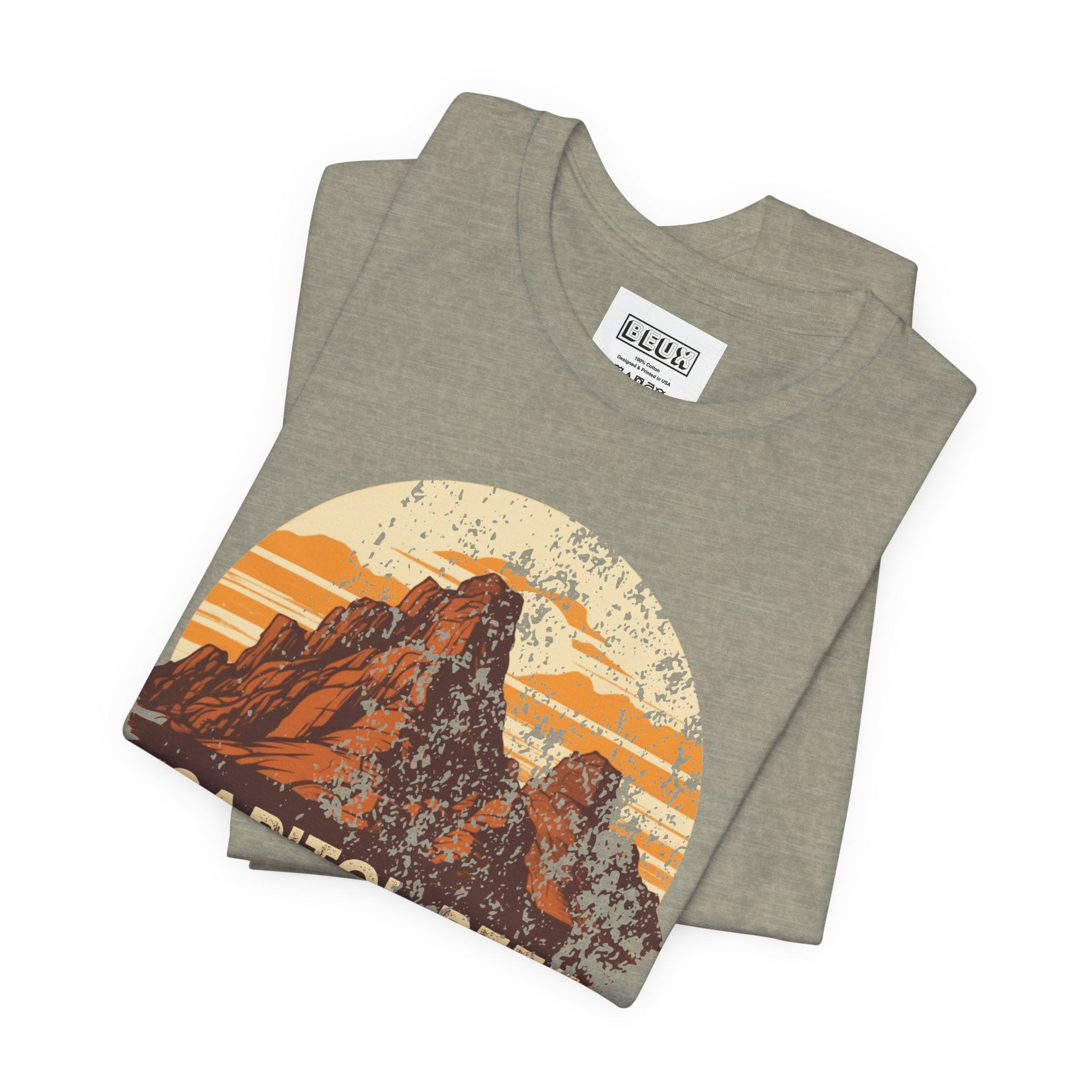 Capitol Reef National Park Retro Tee | Vintage Utah Desert Adventure Shirt