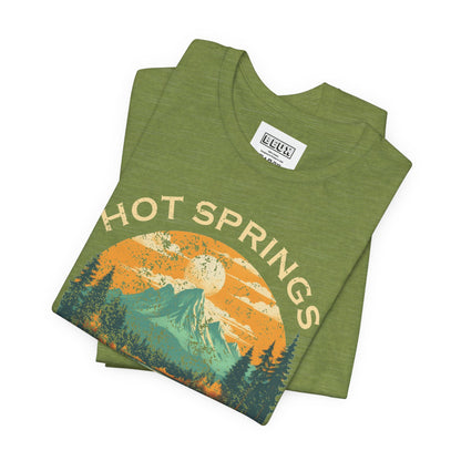 Hot Springs National Park Retro Tee | Vintage Arkansas Adventure Shirt