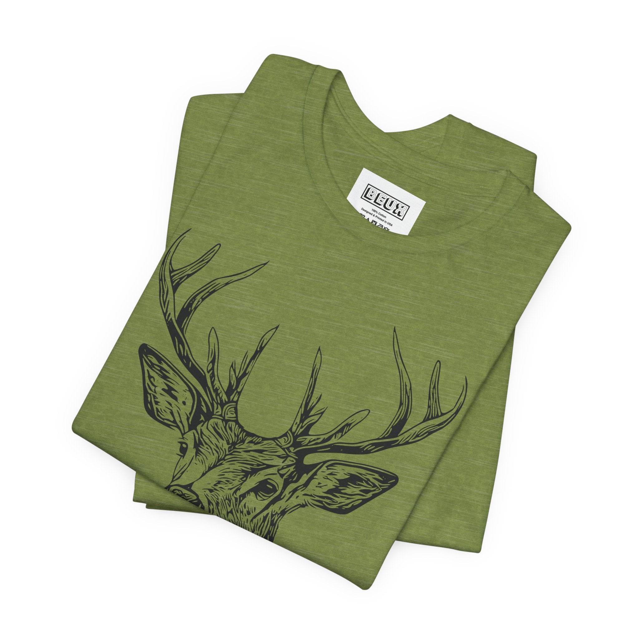 Yosemite Mule Deer Retro Tee | Vintage Wilderness Adventure Shirt
