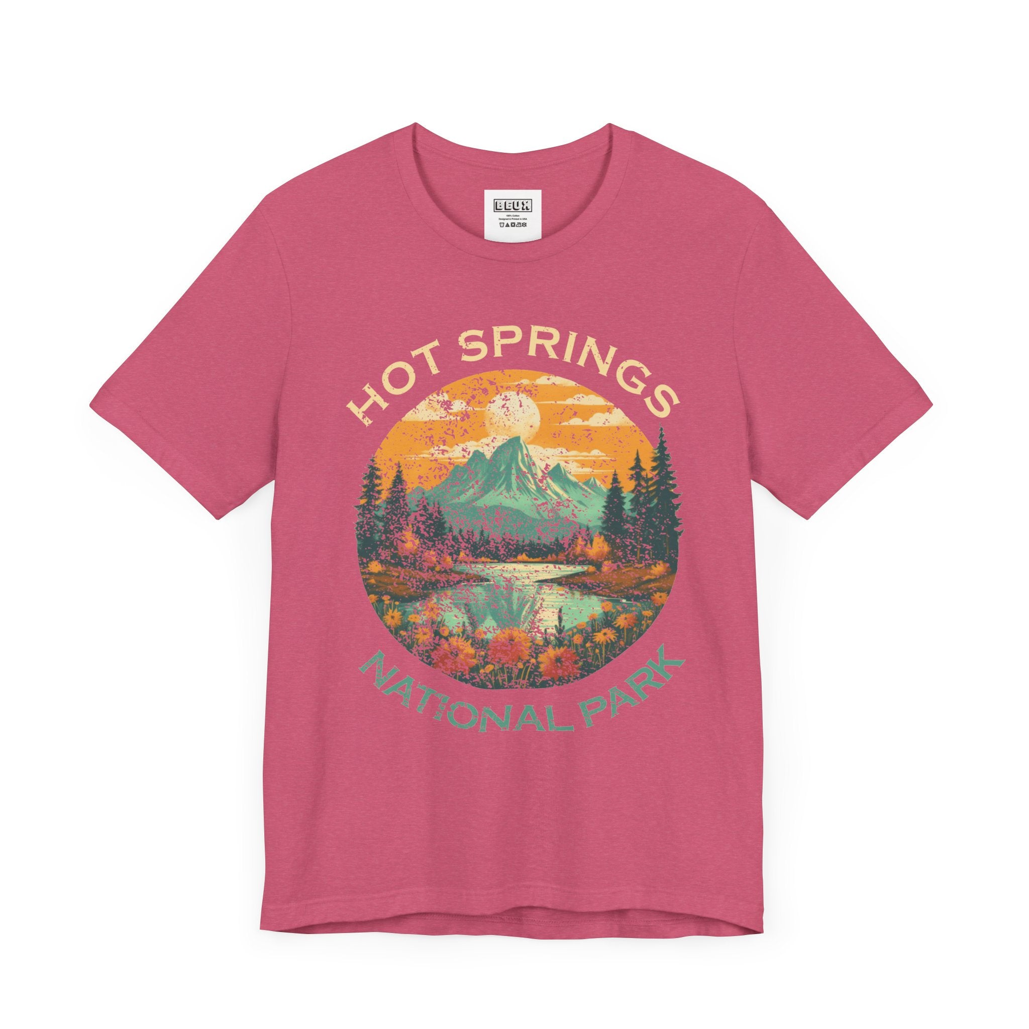 Hot Springs National Park Retro Tee | Vintage Arkansas Adventure Shirt