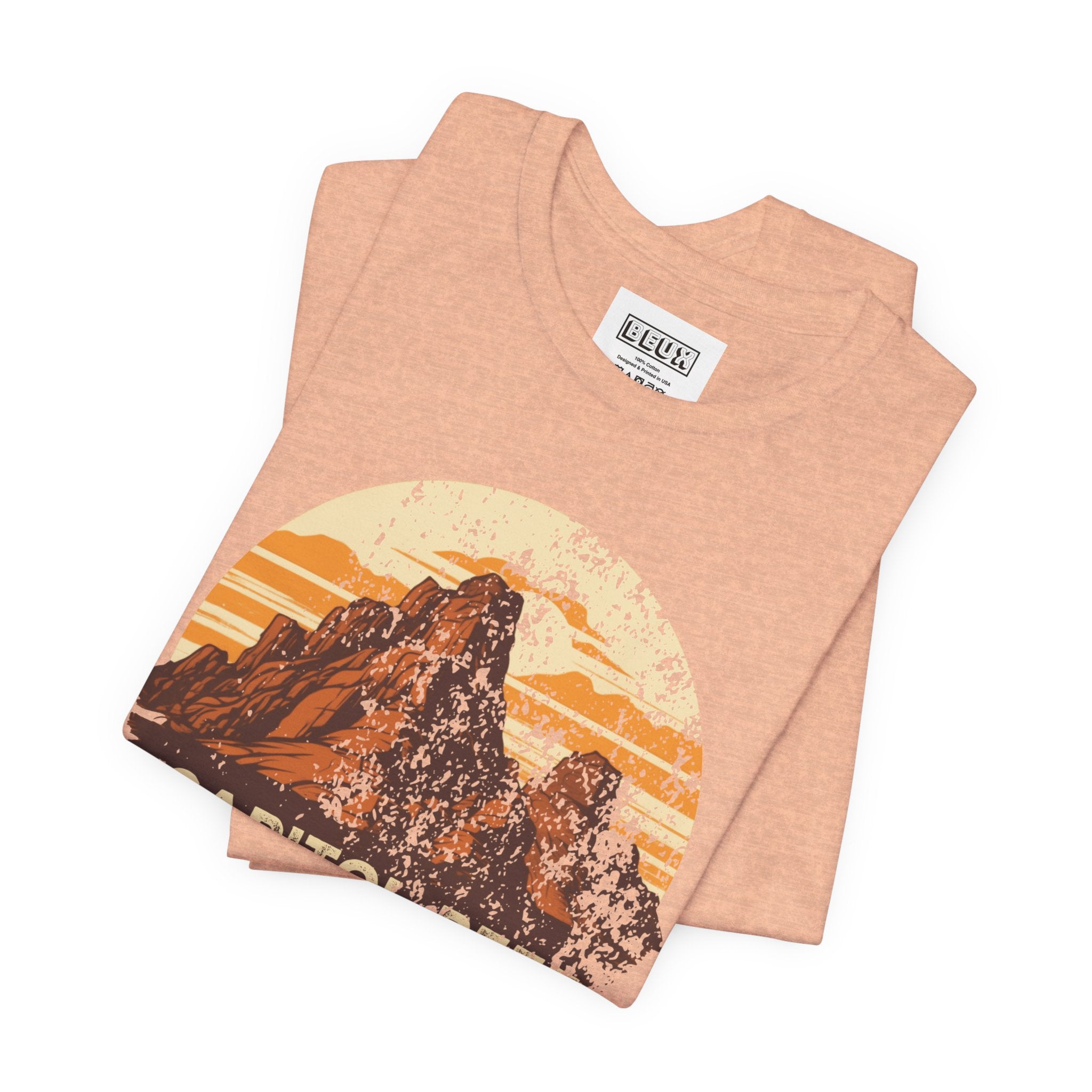 Capitol Reef National Park Retro Tee | Vintage Utah Desert Adventure Shirt