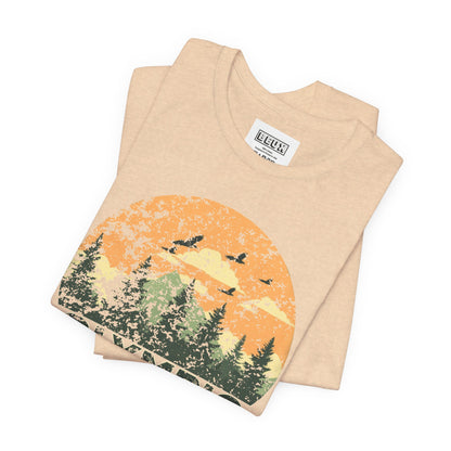 Olympic National Park Retro Tee | Vintage Washington Coastal Adventure Shirt