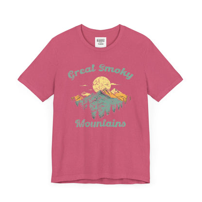 Great Smoky Mountains Retro Tee | Vintage Appalachian Adventure Shirt