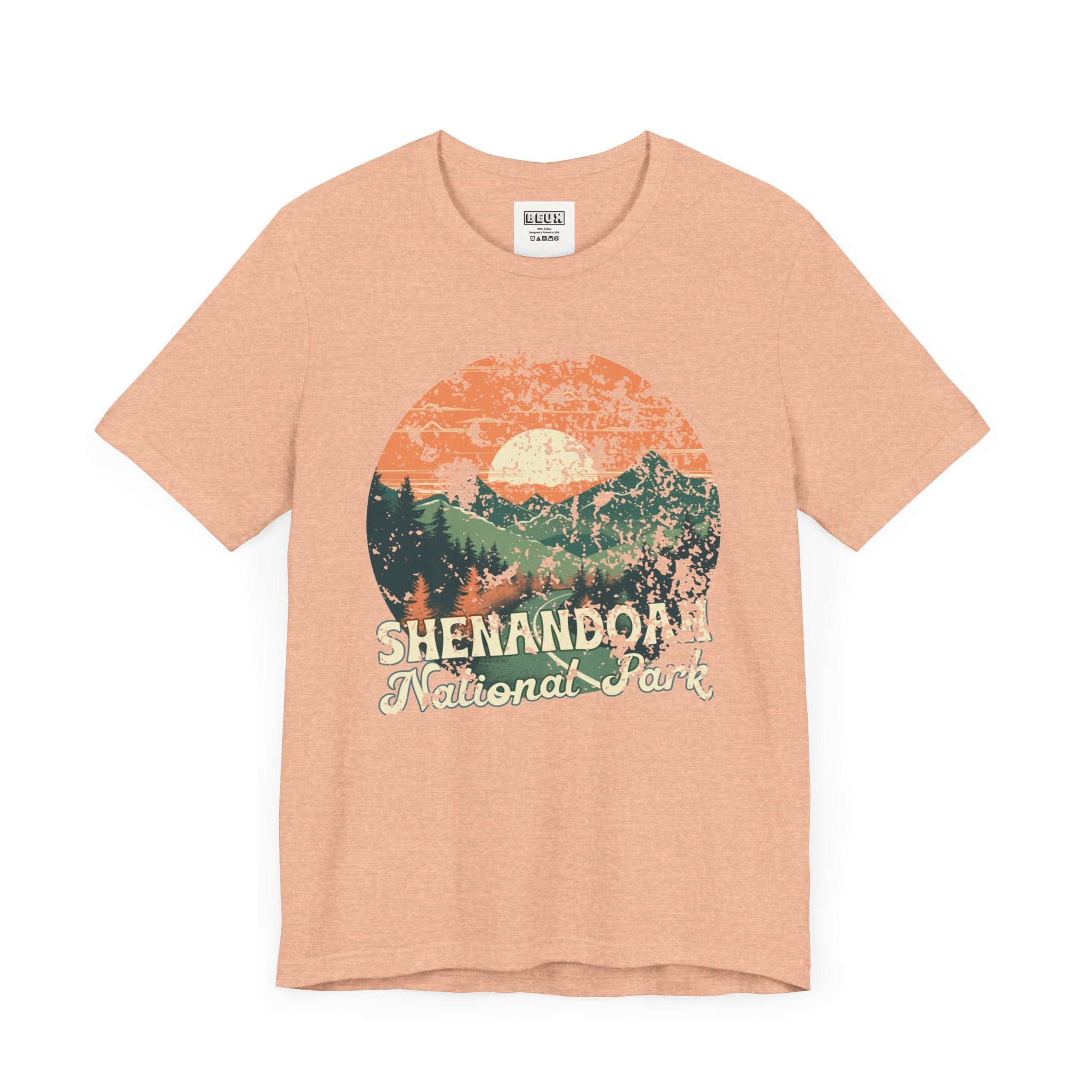 Shenandoah National Park Retro Tee | Vintage Blue Ridge Mountain Shirt