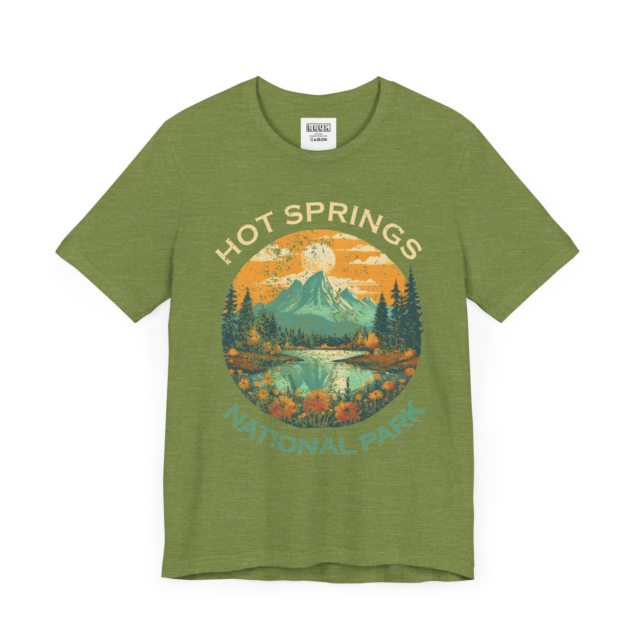 Hot Springs National Park Retro Tee | Vintage Arkansas Adventure Shirt