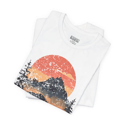 Yellowstone National Park Retro Tee | Vintage Geysers & Wildlife Shirt