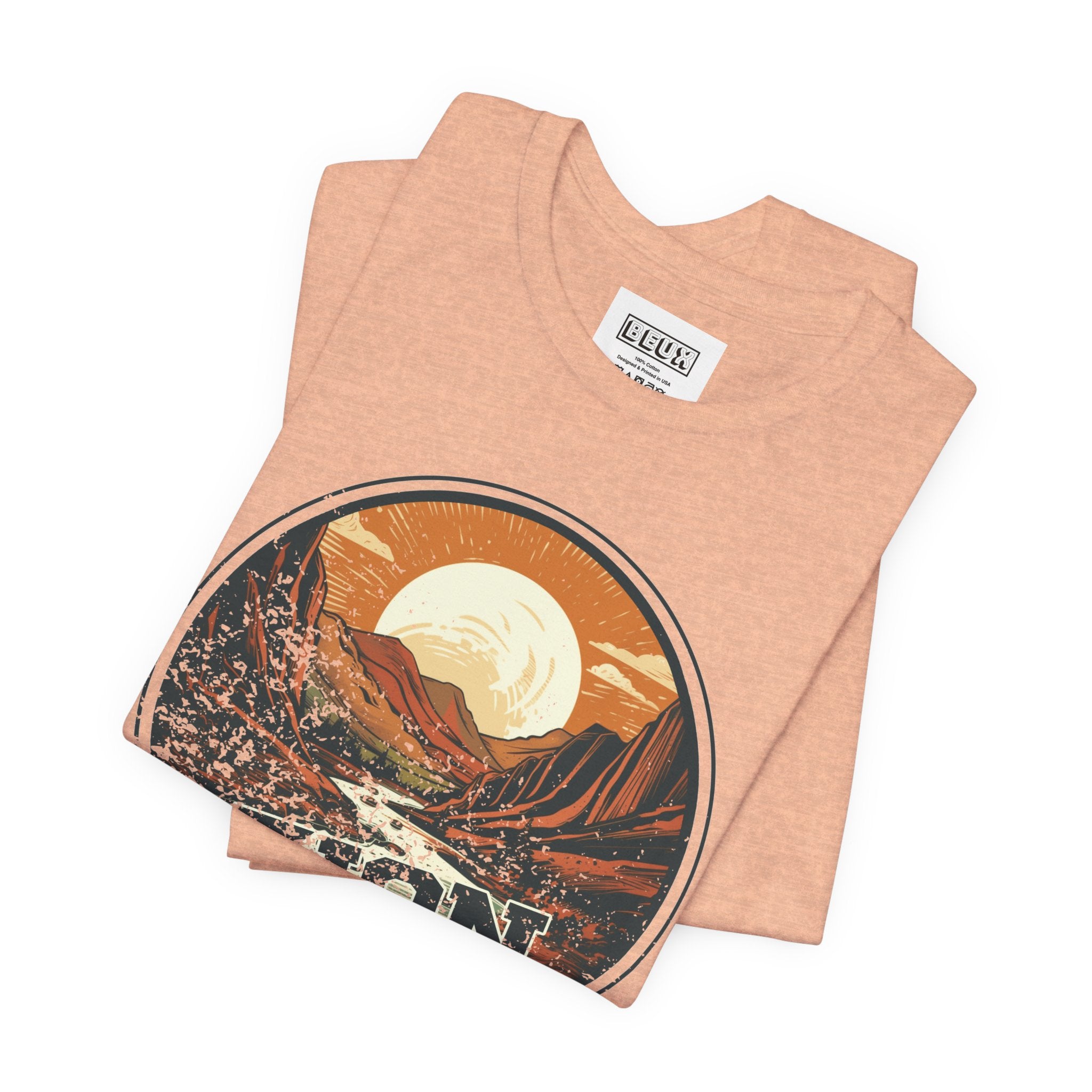 Zion National Park Retro Tee | Vintage Utah Adventure Shirt