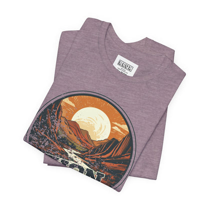 Zion National Park Retro Tee | Vintage Utah Adventure Shirt