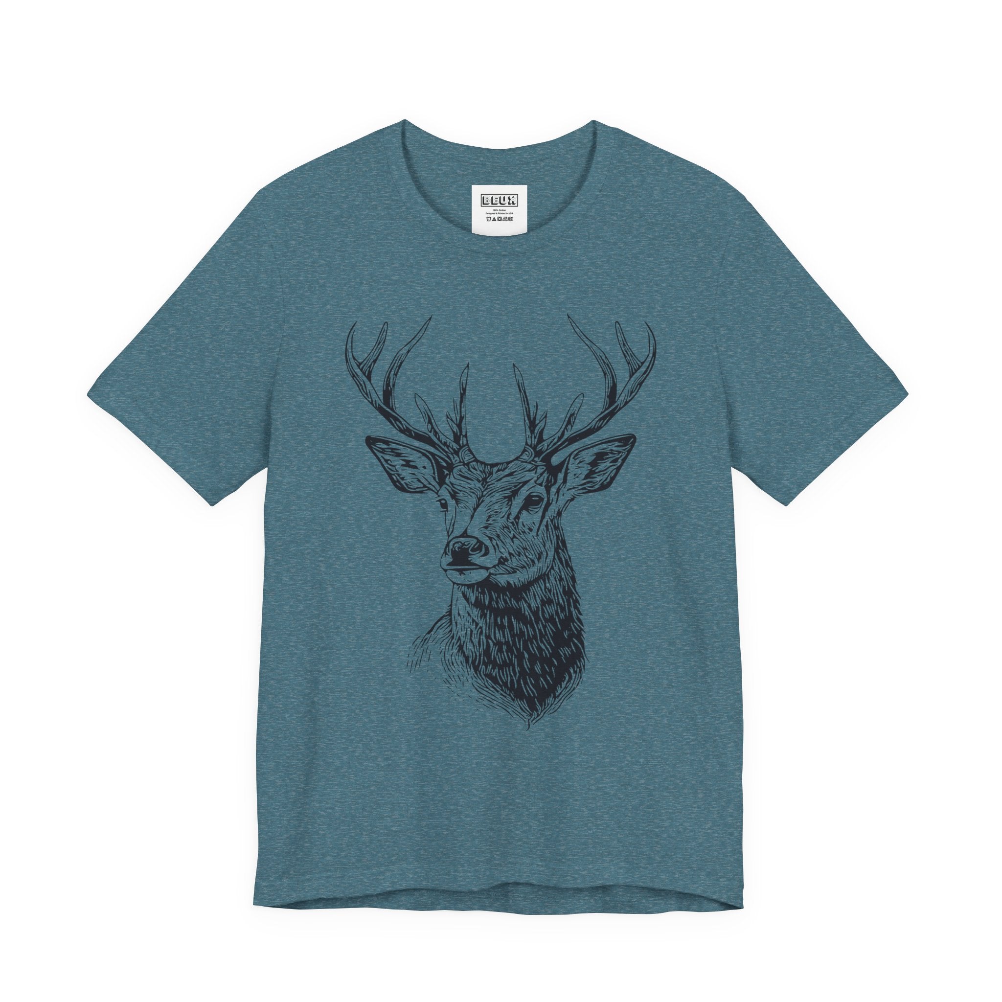 Yosemite Mule Deer Retro Tee | Vintage Wilderness Adventure Shirt