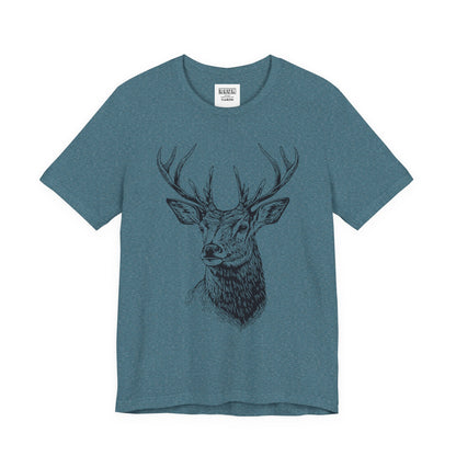 Yosemite Mule Deer Retro Tee | Vintage Wilderness Adventure Shirt