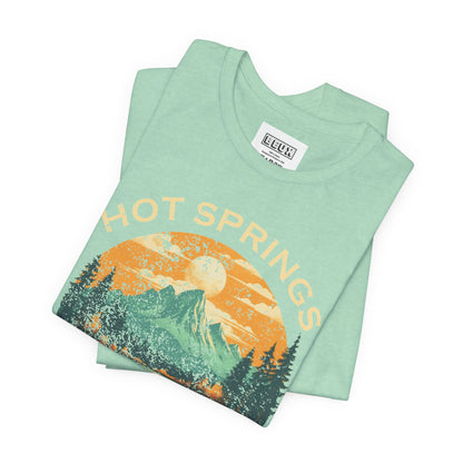 Hot Springs National Park Retro Tee | Vintage Arkansas Adventure Shirt