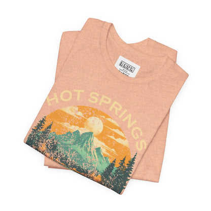 Hot Springs National Park Retro Tee | Vintage Arkansas Adventure Shirt