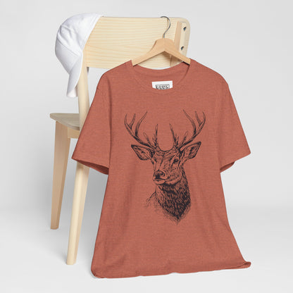 Yosemite Mule Deer Retro Tee | Vintage Wilderness Adventure Shirt