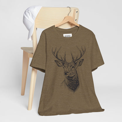 Yosemite Mule Deer Retro Tee | Vintage Wilderness Adventure Shirt