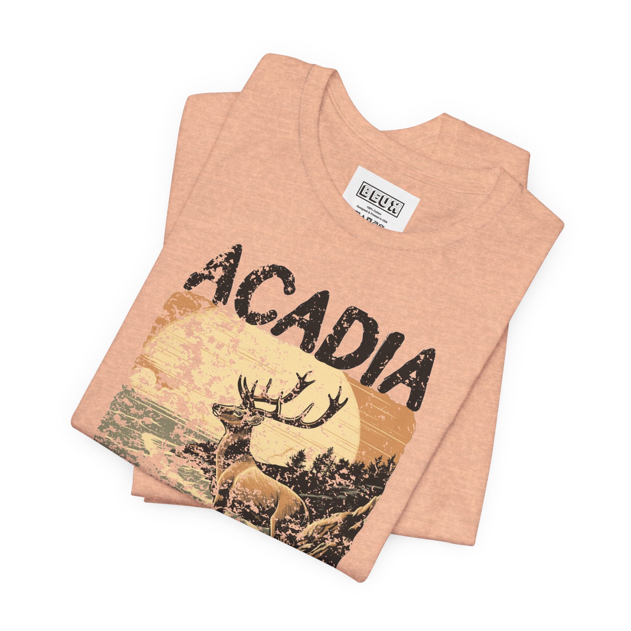 Acadia National Park Retro Tee | Vintage Maine Outdoor Shirt