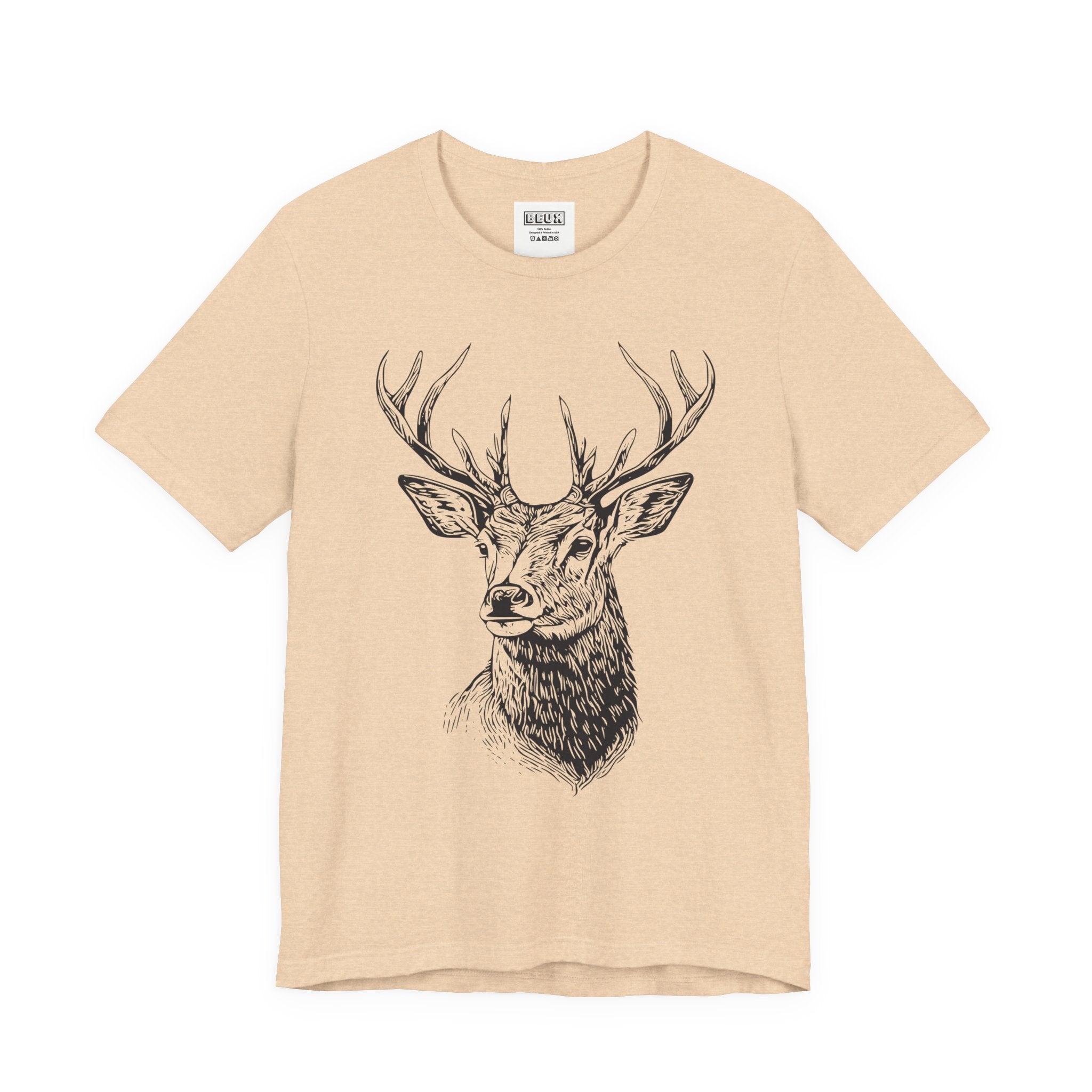 Yosemite Mule Deer Retro Tee | Vintage Wilderness Adventure Shirt