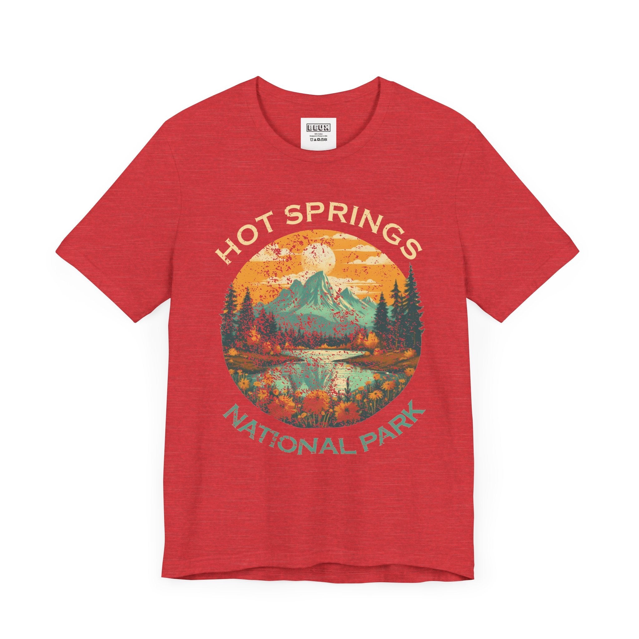 Hot Springs National Park Retro Tee | Vintage Arkansas Adventure Shirt