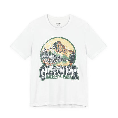 Glacier National Park Retro Tee | Vintage Montana Nature Shirt