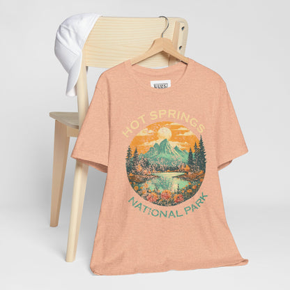 Hot Springs National Park Retro Tee | Vintage Arkansas Adventure Shirt