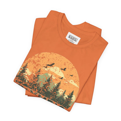 Olympic National Park Retro Tee | Vintage Washington Coastal Adventure Shirt