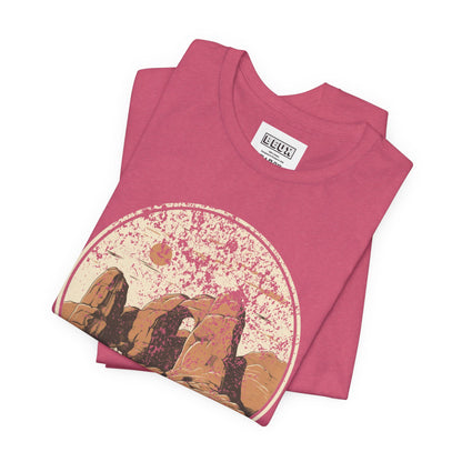 Arches National Park Retro Tee | Vintage Utah Red Rock Adventure Shirt