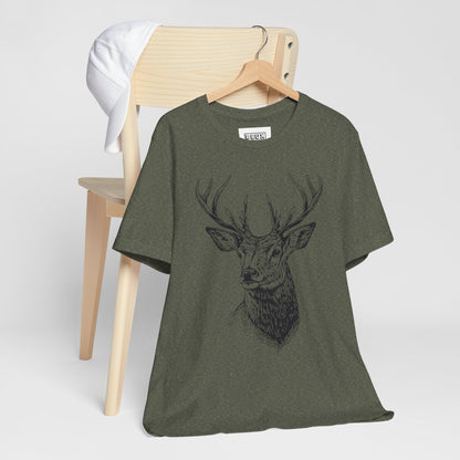 Yosemite Mule Deer Retro Tee | Vintage Wilderness Adventure Shirt